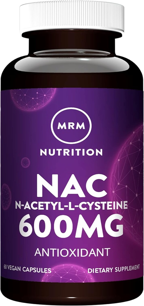 MRM Nutrition N-Acetyl-Cysteine (NAC) 600mg 