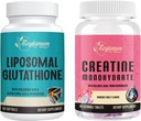 Glutathion liposomique 1 Pack & Créatine Monohydrate 1 Pack
