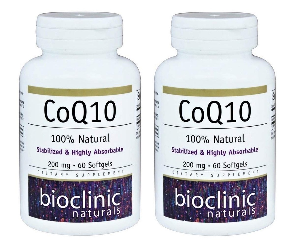 CoQ10 200mg60 Softgels (verpakking van 2)