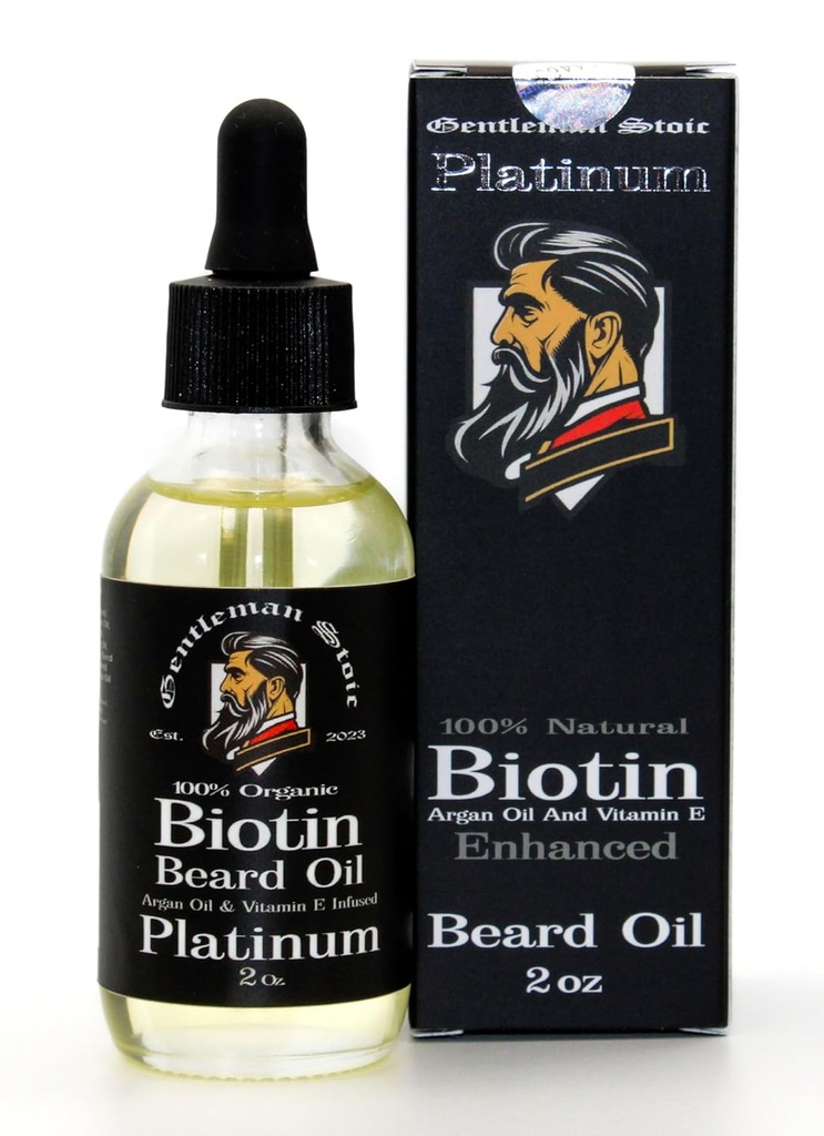 Platinum baardolie voor mannen 
