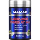 ALLMAX Essentials LongJack Tongkat Ali - 60 capsules - Mannen Health Supplement - Verbetert vitaliteit - 60 porties