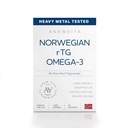 Noorse rTG Omega 3 Visolie voor hersenen en hart Boost, triglyceride Visolie Omega 3 Supplementen, 300 DHA 600 EPA Omega 3 Softgels Essentiële vetzuren voor ogen, huid & gewrichten, 1200 mg, 60 porties