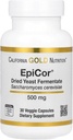 California Gold Nutrition EpiCor®, gedroogd Gistfermentaat, 500 mg, 30 Veggie Capsules