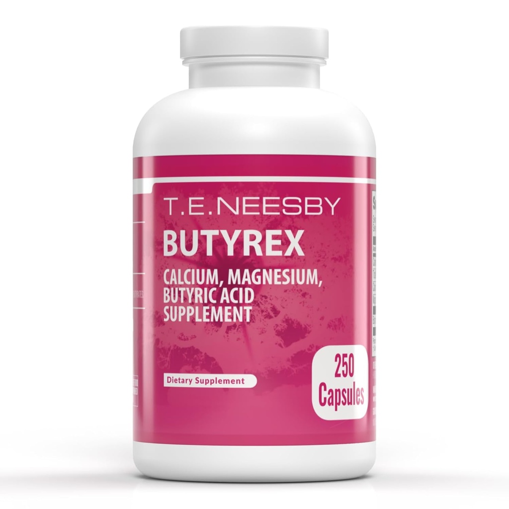 Jigsaw Health Butyrex de T.E.Neesby , Supplément alimentaire , 250 capsules 125 portions
