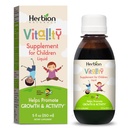 HERBION Naturals Supplément vital pour les enfants, favorise la croissance et l'appétit, soulage la fatigue, améliore la performance mentale et physique, pour les enfants 1 an et plus, 5 Fl Oz (paquet de 1)