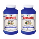 Brioschi Italiaanse citroen Flavored Bruisend brandend maagzuur, maagzuur indigestie, 8,5 oz fles (verpakking van 2)