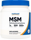Nutricost Pure MSM Powder 500 Gram (methylsulfonylmethaan)