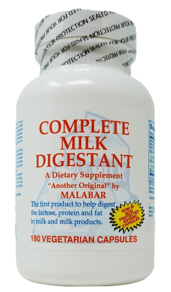 Malabar Complete Milk Digestant, 180 Graaf