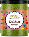 Karela poudre, poudre de mélône amère, manger des boutons comestibles croissance des cheveux Jus de perte de poids - 200 GM
