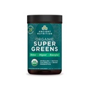 Poudre de Super Greens, poudre de Superfood biologique avec probiotiques fabriqués avec de la spiruline, Chlorella, Matcha et enzymes digestives, 25 portions, 7,05oz