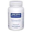 Encapsulations pures Ashwagandha - 500 mg Extrait Ashwagandha - Soutien au métabolisme et au stress - Support immunitaire - Sans OGM et végétalien - 60 capsules