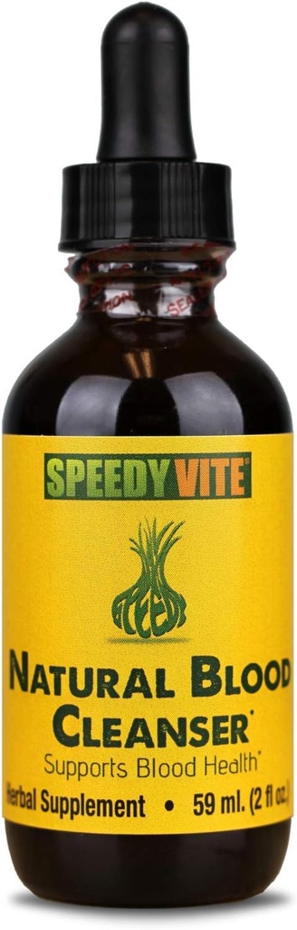 Nettoyeur de sang naturel Supplément biologique liquide SpeedyVite® (2 fl oz) gouttes