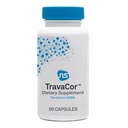 Supplément de soutien à l'humeur NeuroScience - TravaCor - Supplément L Theanine avec 5-HTP et plus pour aider à soulager le stress, encourager le sommeil calme et aider l'activité GABA saine (60 capsules)