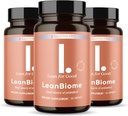 LeanBiome, 9-strain Probiotische Formule, Ondersteunt een Balanced Gut Microbioom, Krachtige Gut Probiotica met Greenselect Phytosome - 60 Capsules, 3 Pack