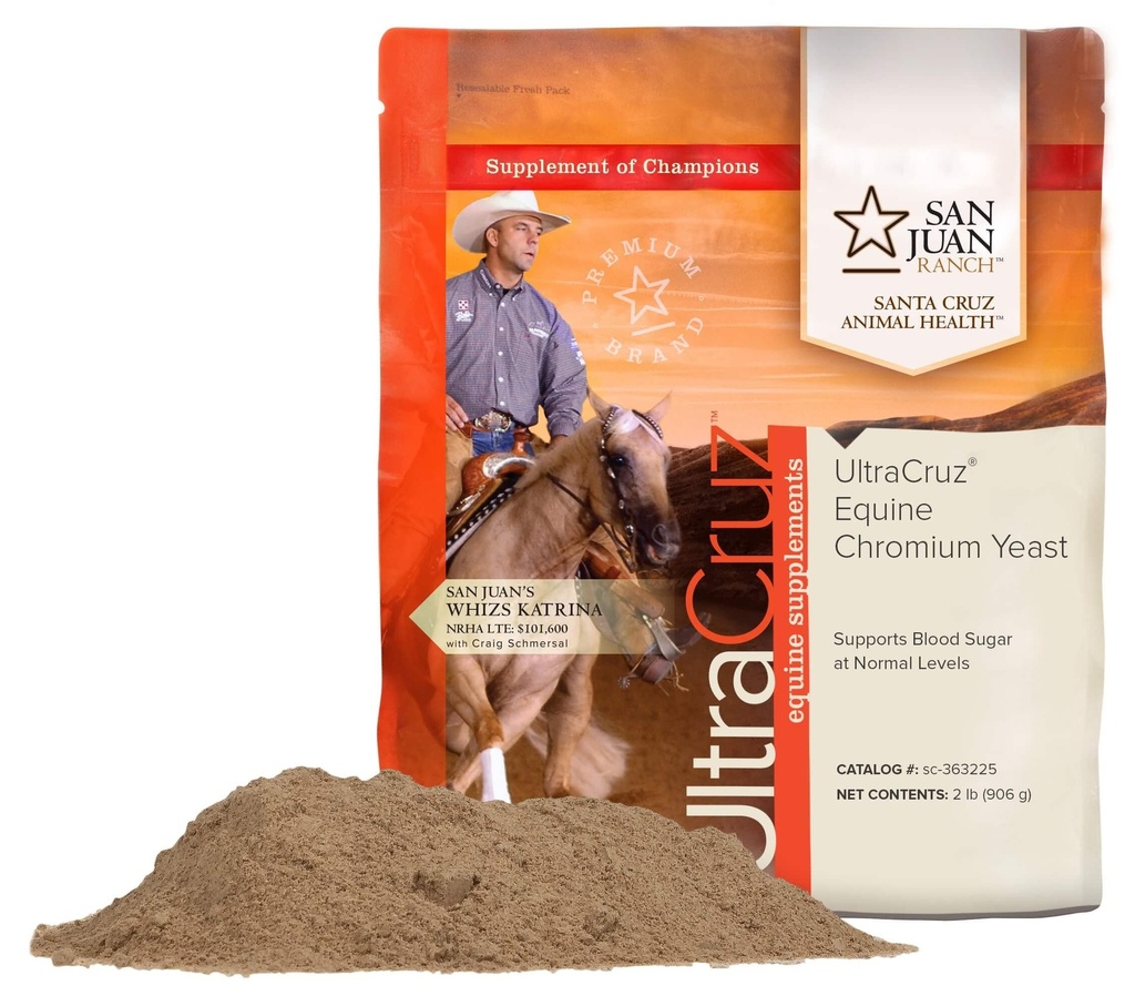 UltraCruz - sc-363225 Equine Chroom Gist Supplement voor paarden, 2 lb, Poeder (454 Day Supply)