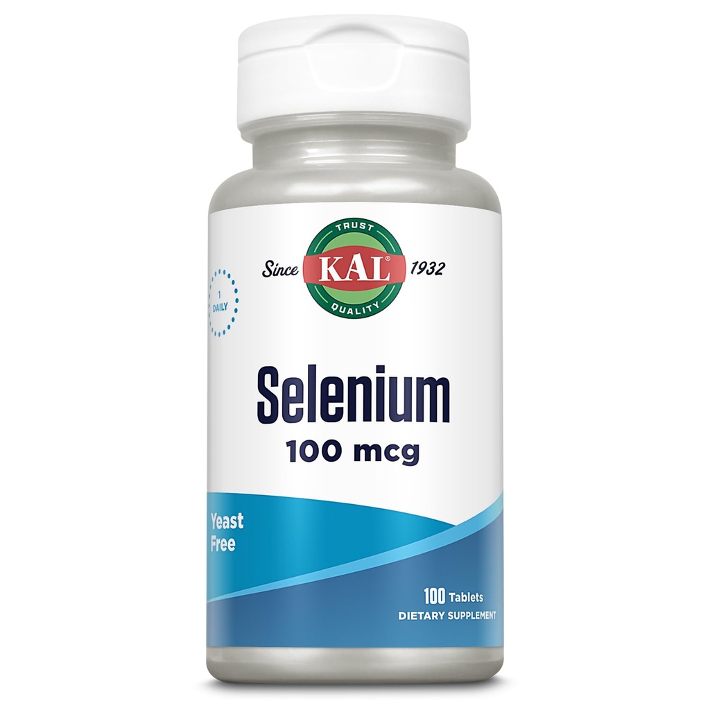 Kal 100 Mcg Selenium Gistvrije tabletten, 100