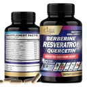 Cadane Resveratrol Supplement - 10in1 Plus met Quercetin, Berberine, Green Tea, Grape Seed, Hawthorn Berry, Turmeric, Rhodiola Rosea, Ginkgo Biloba, en Black Pepper - 60 Capsules