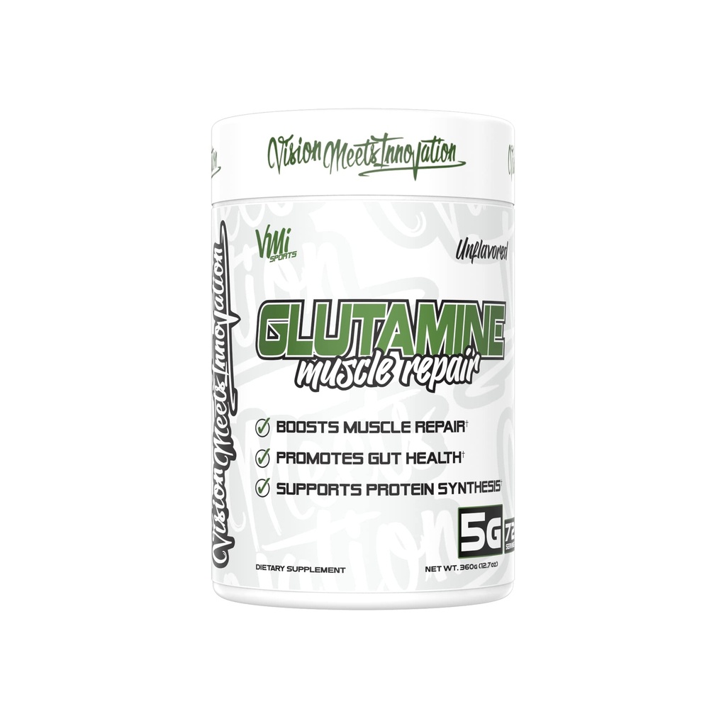 VMI Sport Glutamine Muscle Repair Powder Pure L-Glutamine 