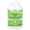 Vitacost L-tyrosine - 750 mg - 180 capsules