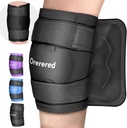 Ice Packs for Injuries Herbruikbaar, Knee Gel Ice Pack Wrap Pain Relief for Knie Replacement Surgery, Swelling, Meniscus Tear, ACL, Sports Injuries, Blauwe plekken en Artritis, Elbow Ice Pack Black