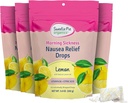 Sweetie Pie Organics Zwangerschap Misselijkheid Relief Drops, kalmeren eerste trimester ochtend ziekte, citroen smaak, 30 Tel, 4 Pack