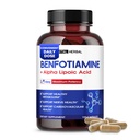 VITAL HERBAL Liposomal Benfotiamine met Alpha Lipoïnezuur - Maximale sterkte- Ondersteuning Gezond metabolisme - Made in The USA