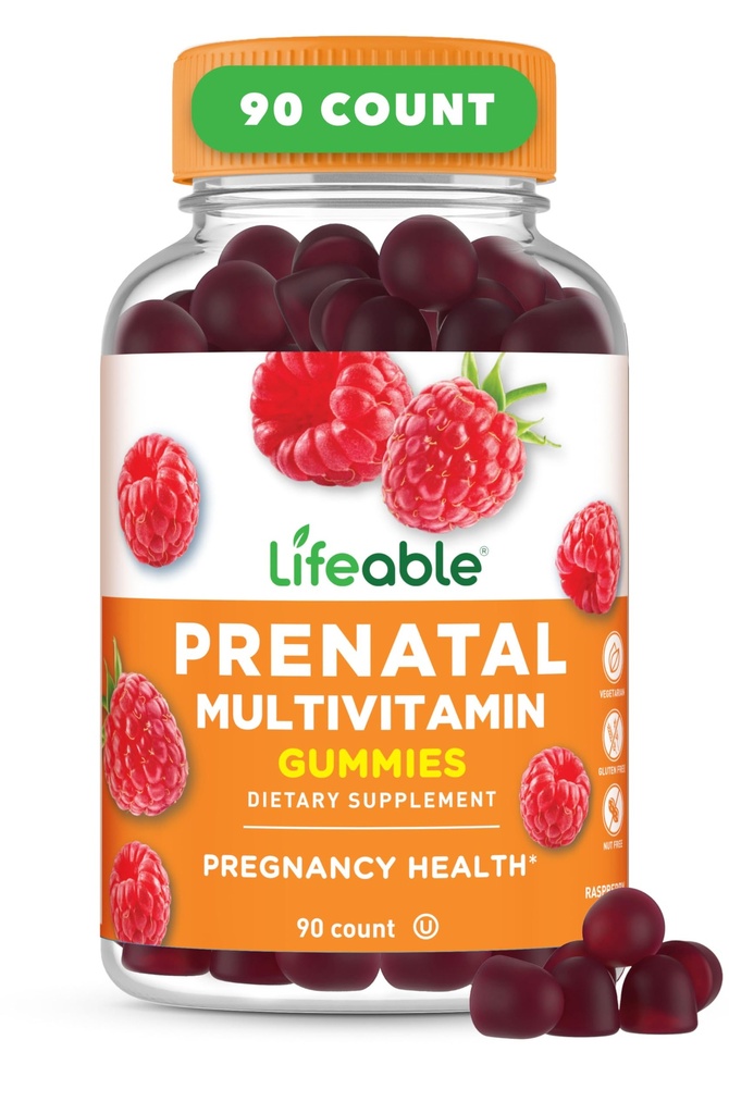Levensvatbare prenatale multivitamine met ijzer en choline 
