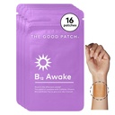 The Good Patch B12 Awake Patch, Natural Patch met Cafeïne, B12 en Green Tea Extract, Plant Powered Draagbare Wellness, helpt om energie te bevorderen (16 Total Patches)