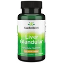 Swanson Lever Glandular 500 Milligrammen 60 Capsules