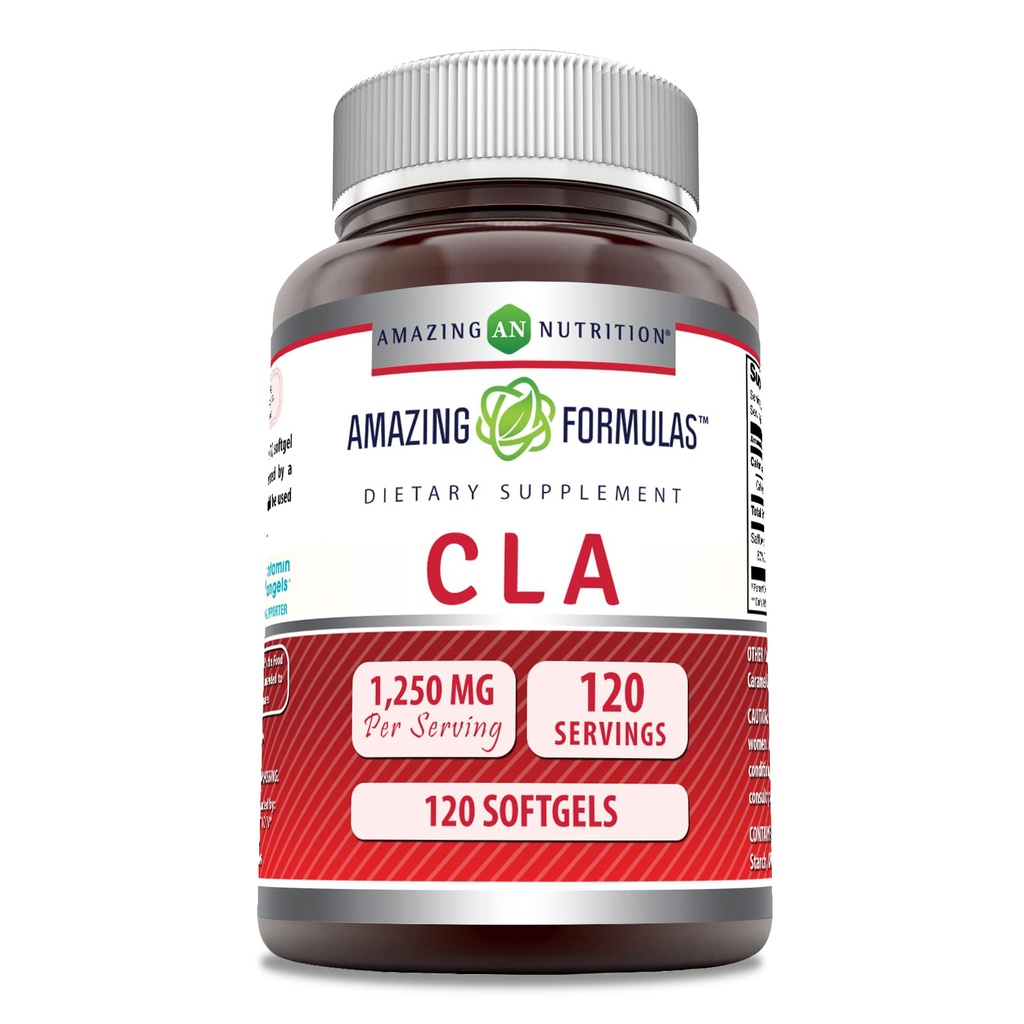 Verbazingwekkende Formules CLA (Geconjugeerd Linolzuur) 1250 Mg 