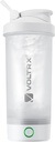 VOLTRX Protein Shaker Bottle, Merger USB C Rechargeable Electric Protein Shake Mixer, Shaker Cups for Protein Shakes and Meal Replacement Shakes, BPA Free, 24oz