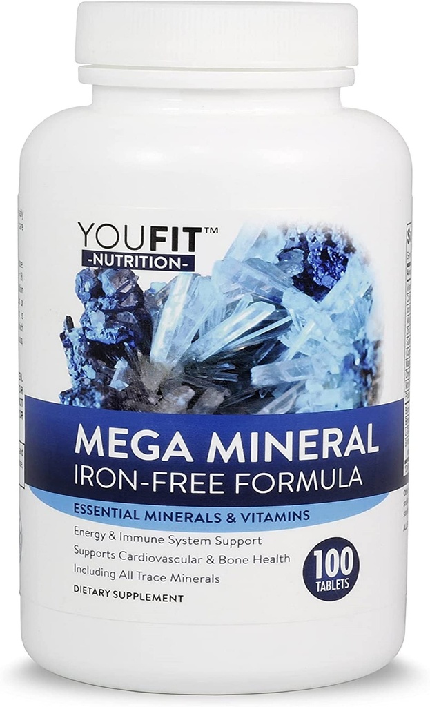 Mega Minerals Supplement by Youfit Nutrition 