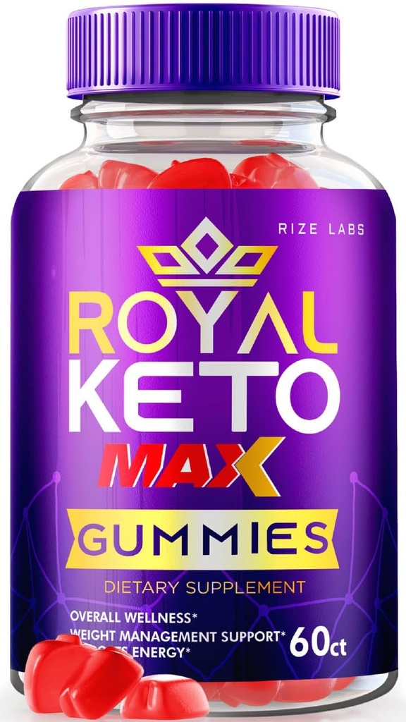 labos de taille - Gommies de kéto Royal - ACV Organic Support for Belly Fat & Weight Loss Diet, pour les hommes et les femmes vinaigre de cidre de pomme Gommies de force supplémentaire 1000mg (60 Gommies)