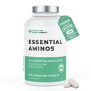 Essentiële Aminozuren - 300 Easy To Swallow Tablets / 60 Servings - Alle 9 EAA Aminozuren met alle 3 BCAA's Plus 6 Meer EAA's te bouwen en te repareren spier, 5-10g per Serving, hoog in Leucine en Veganist