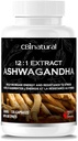 CBInatural Ashwagandha 12:1 Extract 500mg (6000 mg Equivalent)