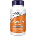 MAINTENANT compléments alimentaires, L-Lysine (chlorhydrate de L-Lysine) 500 mg, acide amino, 100 nombre(paquet de 1)