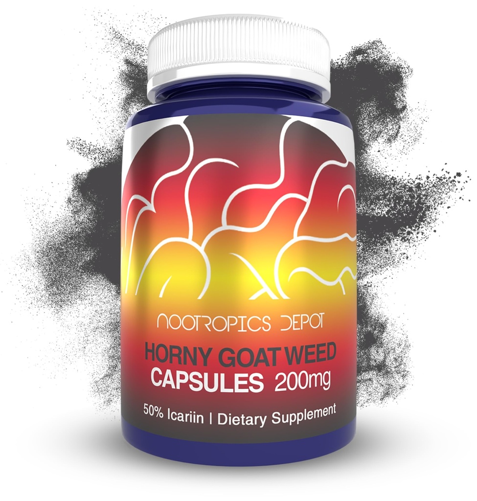 Nootropics Depot Horny Goat Weed Capsules 