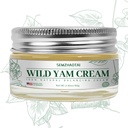 Biologische Wild Yam Cream - Hormone Balance & Menopauze Relief, ondersteunt Hot Flashes & Night Sweats, 2,82 oz - Ontworpen voor de Amerikaanse markt door SEMZHAOTAI