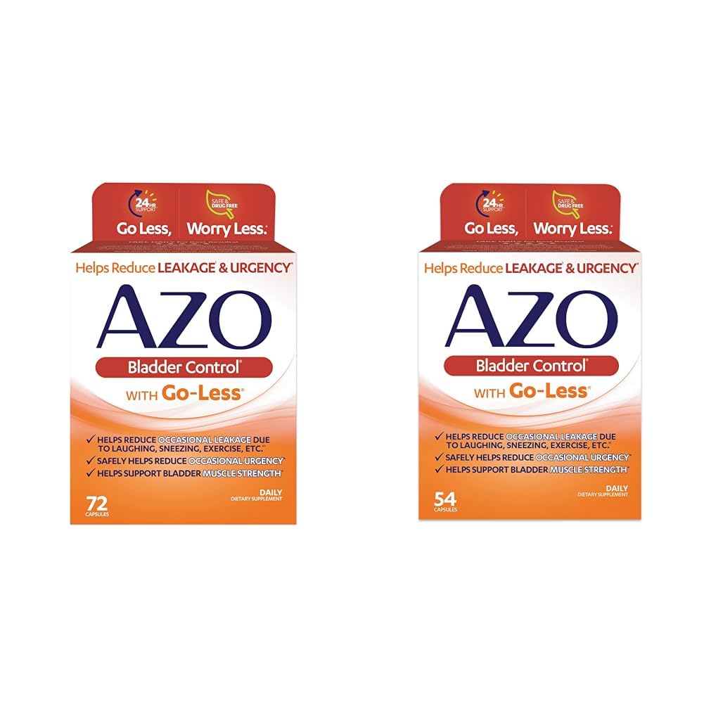 AZO Blaascontrole met Go-Less voor Urgency & Leakage Release 72 & 54 capsules
