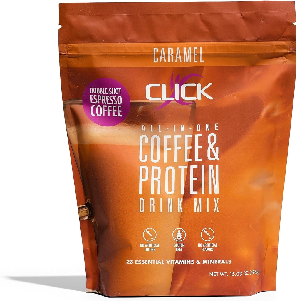 Cliquez sur Café en poudre de protéines à double prise Espresso.