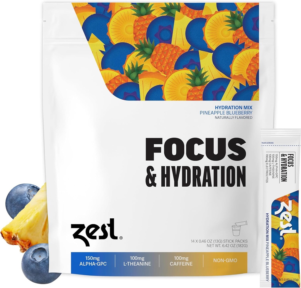 Zest Focus & Productiviteit Energie Drank 