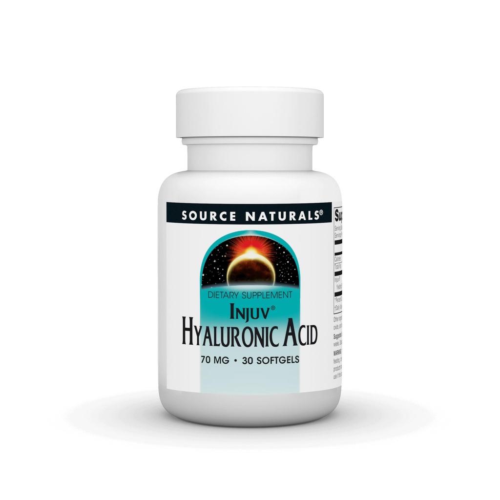 Source Naturelles Acide Hyaluronique Injuv 70mg - 30 Softgels