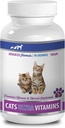 katten Vitaminen voor vergieten - Ultra Vitaminen voor Katten - Gezonde Mineralen en Vitaminen Formule - Kauwen - kat Calcium Supplement - 1 Fles (90 Treats)