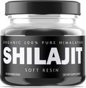 Himalaya Shilajit Resin - Organic Shilajit Supplement Sourced from High Altitudes - 500mg Pure Natural Resin & Fulvic Acid, 85+ Trace Minerals