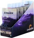 Embark Maple Syrup Energy Gel, 6-pack van 3oz hersluitbare zakjes, natuurlijke sportvoeding, gecertificeerde biologische, veganistische, glutenvrij, voor atleten, avonturiers & foodies, vlierbes
