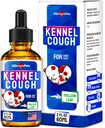 Traitement de la toux de Kennel pour les chiens et les chats – Chien Cough Suppressant aide avec les allergies, le nez runny, éternuer – pour toutes les races et tailles – Mullein Leaf et Calendula – 2 Oz