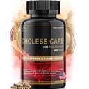 Cholesterol Supplement - Triglyceriden Ondersteuning Capsules w. Biologische, Odorless Knoflook, Cayenne Pepper, Plant Sterols ter ondersteuning van normale HDL en LDL Cholesterol niveaus w. Antioxidant Niacin (Vitamine B3)