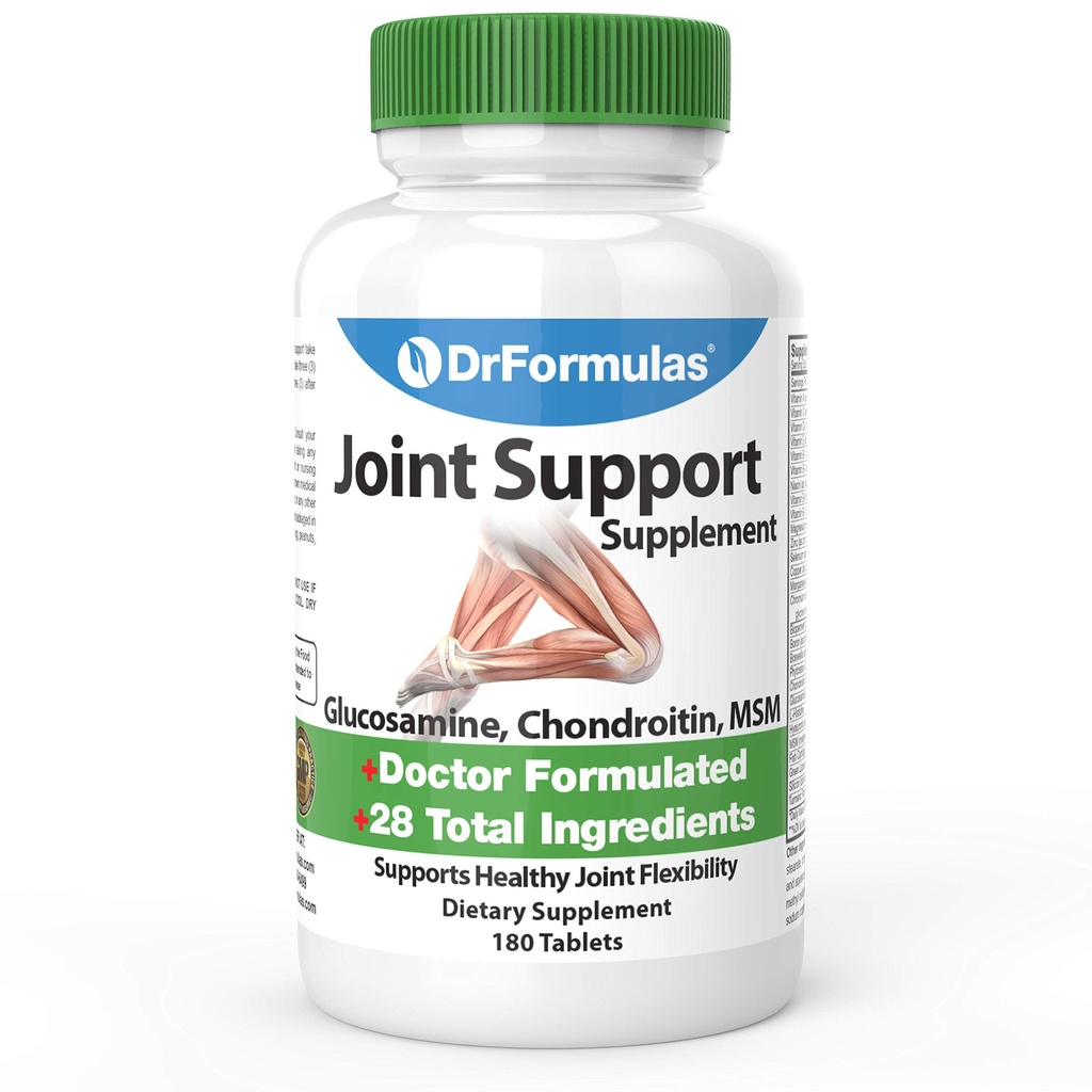 DrFormulas Joint Support Supplements for Men & Women 