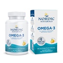 Nordic Naturals Omega-3, Citroensmaak - 60 Zachte Gels - 690 mg Omega-3 - Visolie - EPA & DHA - Immune Support, Brain & Heart Health, Optimale Wellness - Non-GMO - 30 Servers