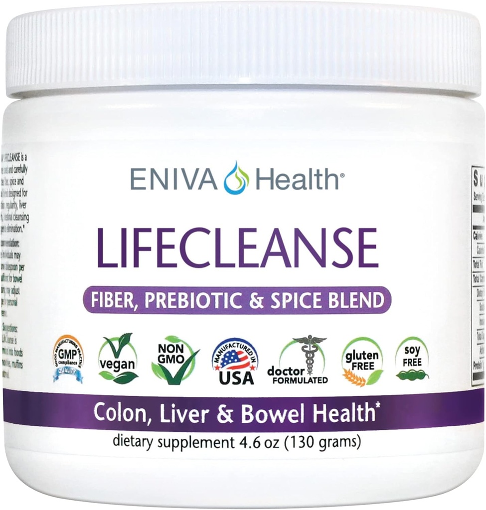 Eniva LifeCleanse Natural Fiber Complex Powder (4,23 oz)